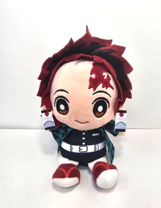 Juguete de peluche de 9" Demon Slayer: Kimetsu no Yaiba Tanjiro Kamado Chibi - Imagen 1 de 4