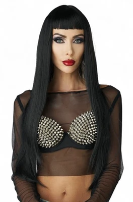 Trad-Goth Straight Adult Wig - Image 1 of 4