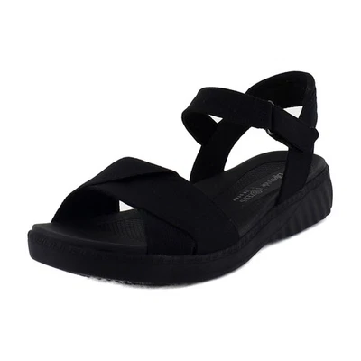 Sandalias negras para mujer Bzees Lane Foto 1 de 4