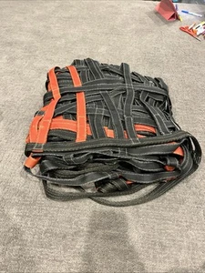 CARGO NET SLING CARGO NET 12X12 FT 4500# Solid Material Red & Black Military - Bild 1 von 4