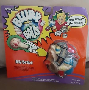 BLURP BALLS Biff Barfball 1991 Baseball Catcher Sealed Vintage Original ERTL - Bild 1 von 2