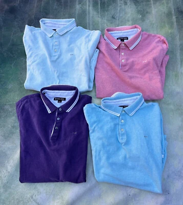 Lote de 4 polos Michael Kors para hombre talla L. Foto 1 de 4