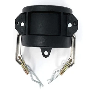 (Ships Fast) 1/2" Type DC Poly Camlock | Polypropylene Dust Cap Coupler - Picture 1 of 5