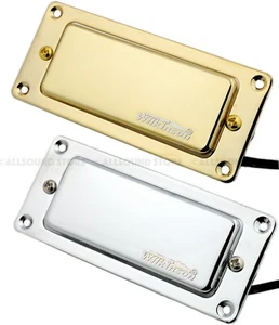 Wilkinson WMH Premium AlNiCo V Mini Humbucker Pickup w/ Steel Metal Ring - Picture 1 of 4