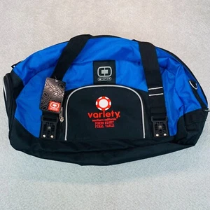 OGIO Big Dome Large Blue Duffel Travel Gym Bag w/ Company Logo NEW - Picture 1 of 7