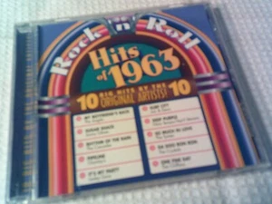 ROCK N ROLL HITS OF 1963 VARIOUS ARTISTS CD - Picture 1 of 3