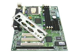 ASUS OPLX-M (FSC OEM) socket 370 w/ Intel Celeron 333 MHz + IO Shield RARE!!! - Picture 1 of 5