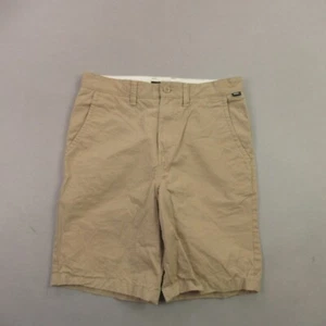 Vans Shorts Boys 28X16 Pockets Casual Lightweight Tan Chino - Picture 1 of 10