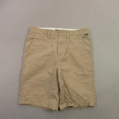 Vans Shorts Boys 28X16 Pockets Casual Lightweight Tan Chino - Image 1 of 4