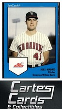 Alex Madrid 1989 ProCards Team Sets #720  Scranton/Wilkes-Barre Red Barons