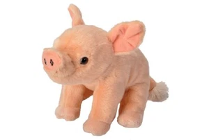 NEW WILD REPUBLIC MINI CUDDLEKINS 20cm PIGLET CUDDLY SOFT TOY TEDDY BEAR PIG - Picture 1 of 1