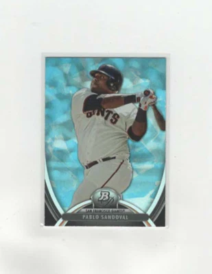 Bowman Platinum Blue Sapphire 2013 Pablo Sandoval #93 Foto 1 de 2