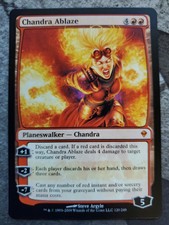 MTG Chandra Ablaze Zendikar