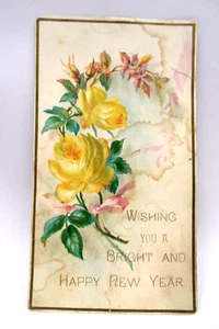 Early Miller & Snook Walkersville Md New Years Business Postcard - Picture 1 of 2