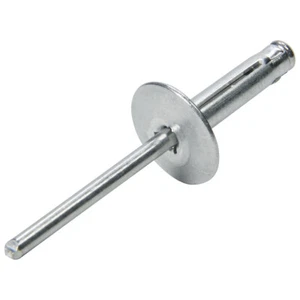 ALLSTAR PERFORMANCE 18060 Lg Hd Rivet 250Pk Silver Flange Type Alum Mandrel - Picture 1 of 1