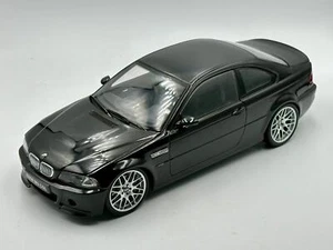 1:18 BMW E46 M3 CSL -- Black -- Kyosho 08506K - Bild 1 von 7