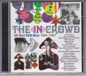 THE IN CROWD uk mod r&b / beat 1964-1967  - various artists CD - Picture 1 of 1