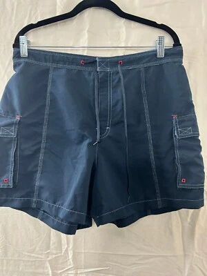 Shorts cargo feminino Catalina Ocean Gear azul tamanho grande Gorpcore caminhadas ao ar livre - Imagem 1 de 4