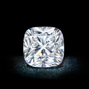 AAA Rated Moissanite 5mmCushion 1Pieces White Color Lab Created Faceted Gemstone - Picture 1 of 24