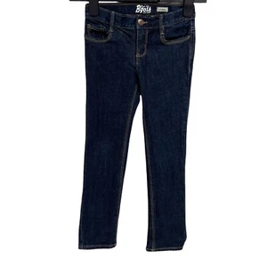 B'gosh Boy's Skinny Leg Dark Wash Blue Denim Jeans Size 6X - Picture 1 of 8