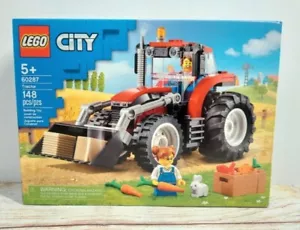 LEGO City 60287 Tractor 148 piezas Niña Conejo Zanahorias Heno Fingir Jugar Construir BNISP - Imagen 1 de 7