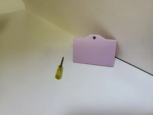 NEW PINK Gameboy Advance SP Battery Cover Door Lid + Screw/Screwdriver Tool V31 - Picture 1 of 5