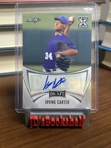 2021 Leaf Draft Irving Carter #BA-IC1 Autographs AU Toronto Blue Jays - Picture 1 of 2