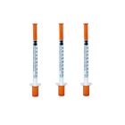 20Pcs 30 Gauge Straight Tip Needle 1Cc Feeding Device Manual Push Syringe