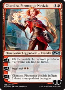 MTG CHANDRA, NOVICE PYROMANCER EXC - CHANDRA, PIROMANTE NOVIZIA - M20 - Picture 1 of 1