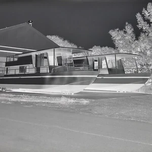 VTG Photo Negatives River Queen Boats US12 & Old Hobart Rd Gary IN Miller 1964 - Picture 1 of 4