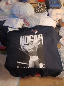 HULK HOGAN T-SHIRT NEU MIT ETIKETT WWE LEGENDS WWF AEW LJN WCW HASBRO AWA REMCO MATTEL ELITE - Bild 1 von 7
