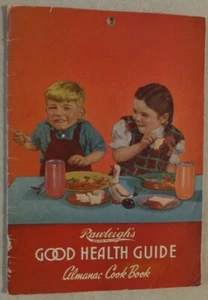 RAWLEIGH'S GOOD HEALTH GUIDE ALMANAC COOK BOOK 1952 GREAT ILLUSTRATIONS - Picture 1 of 8