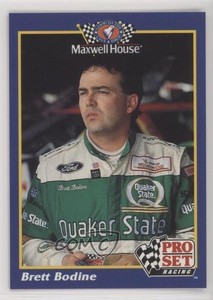 1992 Pro Set Maxwell House Racing Brett Bodine #24
