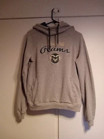 Colorado State University Rams Pullover Men's Size Medium Hooded Sweatshirt Cover