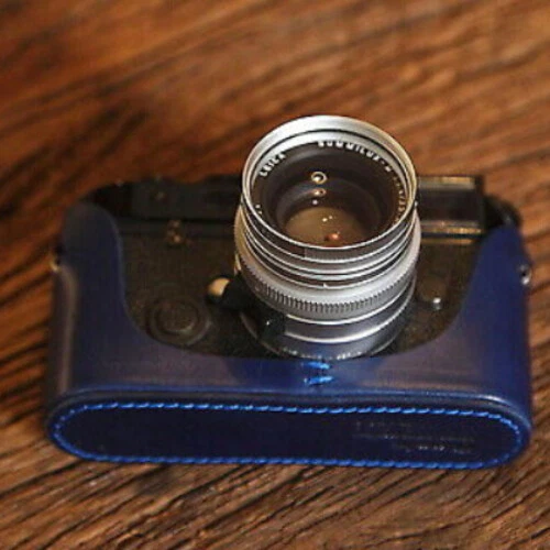 Cowhide Real Leather Camera Half Case Cover for Leica M2 M3 M4 M4P M6 M7 M7P MP - Image 1 of 4