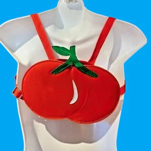 VINTAGE 70s VINYL CHERRY MINI BACKPACK childrens purse rave rockabilly retro 1C - Picture 1 of 8