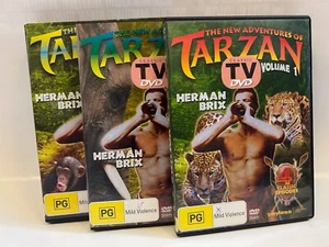 New Adventures of Tarzan Vol 1-3 AU DVD TV show 1960s jungle fantasy - Picture 1 of 4