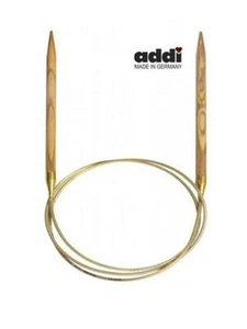 Addi Olive Stricknadeln 24" feststehendes Rundholz 60 cm - Bild 1 von 27
