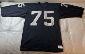 Rare Vintage Sewn MacGregor Sand KnIt Oakland Raiders Howie Long Jersey Medium - Picture 1 of 5