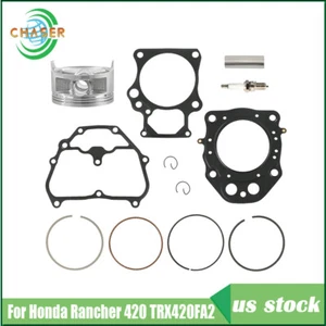Piston Rings Gasket Kit for Honda Rancher420 TRX420FA6 4x4 Auto DCT IRS EPS 2020 - Picture 1 of 10