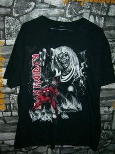 Vintage Iron Maiden cotton  rock jersey shirt trikot maillot '80s - Picture 1 of 2
