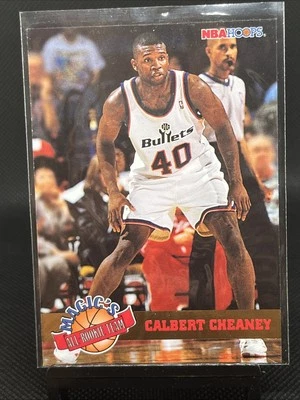 1993-94 Hoops Calbert Cheaney #6 Magic's All-Rookies - Image 1 of 2