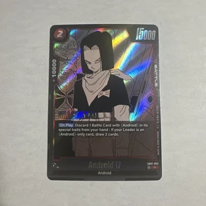 SB01-003 Android 17 (R) Dragon Ball Super: Fusion World - Manga Booster 01 - Foto 1 di 11