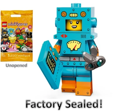 Lego минифигурки серии 23 71034 - картонный робот - Изображение 1 из 3