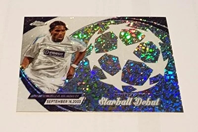 23/24 Topps Chrome UEFA Club Competitions Soccer Starball Debut Didier Drogba  - Image 1 of 2