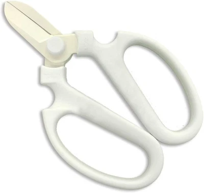 Japanese Flowers and Herbs Scissors, White - Image 1 of 4
