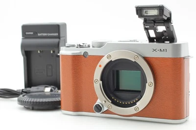 [Near MINT+] FUJIFILM Mirrorless SLR Camera X-M1 Body 16.3MP APS-C From JAPAN - Image 1 of 4