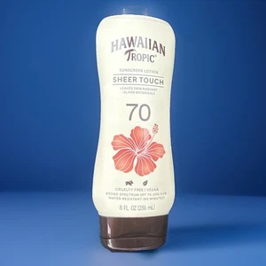 Hawaiian Tropic Sheer Touch Lotion Sunscreen SPF 70, 8oz | Broad Spectrum 8oz - Picture 1 of 3