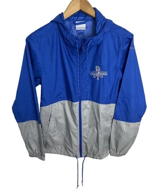 Columbia Texas Rangers World Series Champs Women’s Flash Windbreaker Jacket Sz S - Image 1 of 4