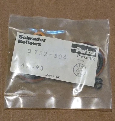 PARKER B732-504 SEAL REPAIR KIT, Schrader Bellows - Image 1 of 4